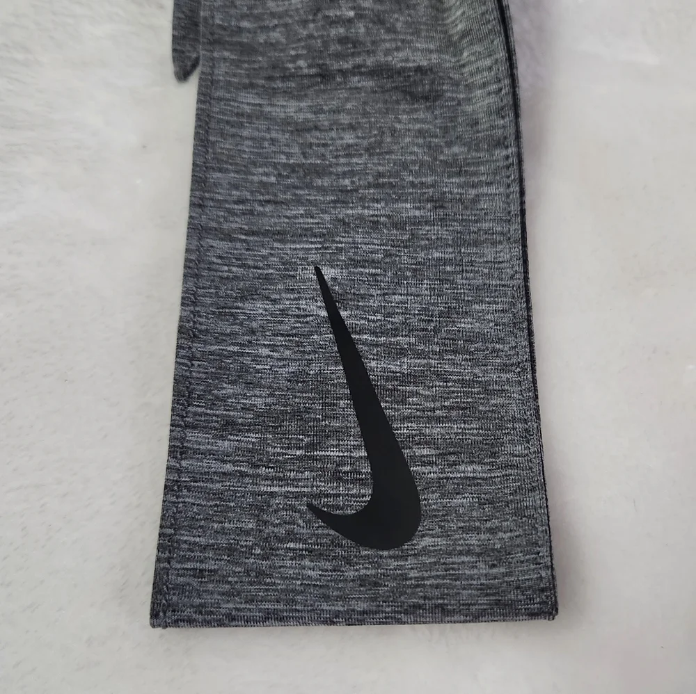 Nwt Nike Dry Dri-Fit Heathered Gray Head Tie Unisex